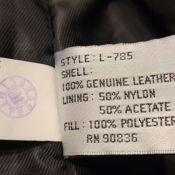 Port Authority signature sz L genuine leather jacket buttery soft - Picture 9 of 11